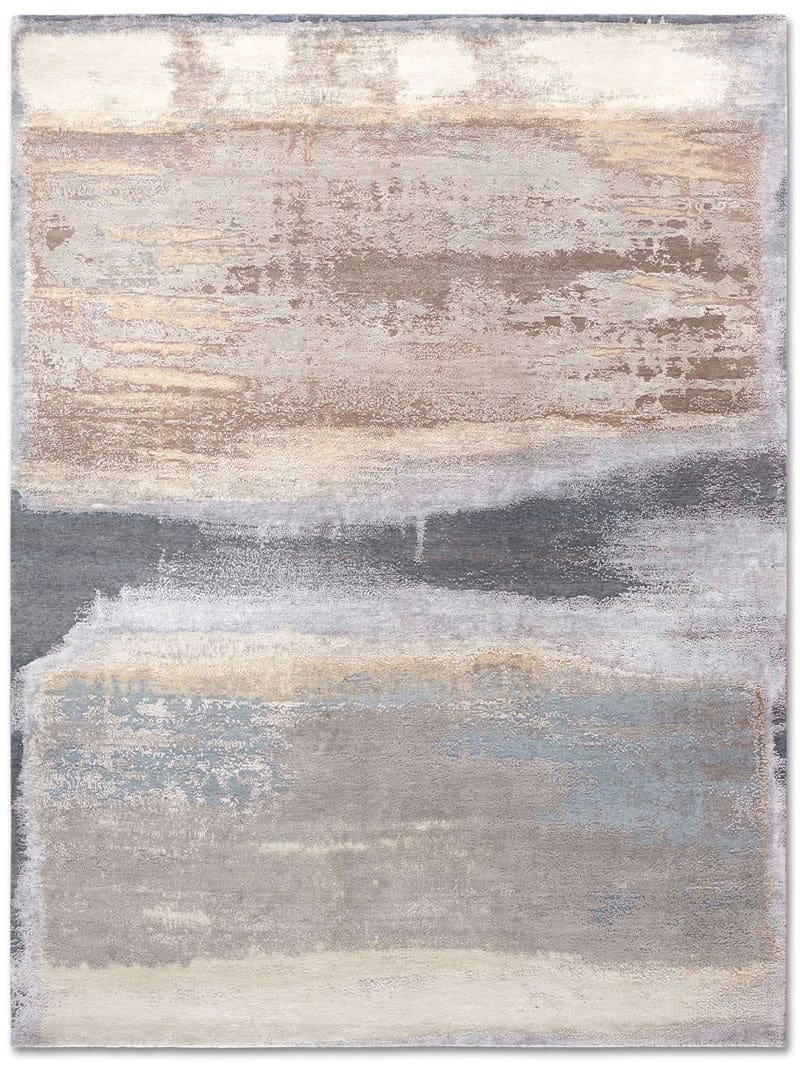 Beige Mix handgemaakte luxe tapijt