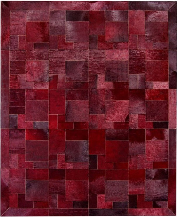 Puzzle col.6 koeienhuid tapijt | Maat: 180 × 260 cm