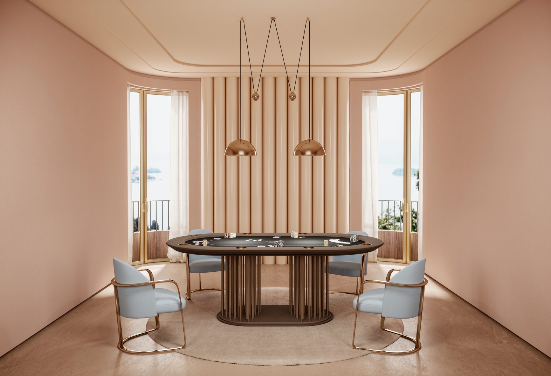 Shanghai pokertafel