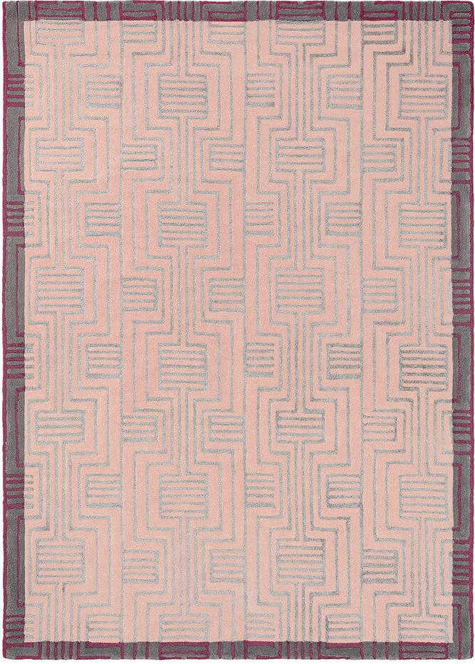 Kinmo roze tapijt | Maat: 140 × 200 cm