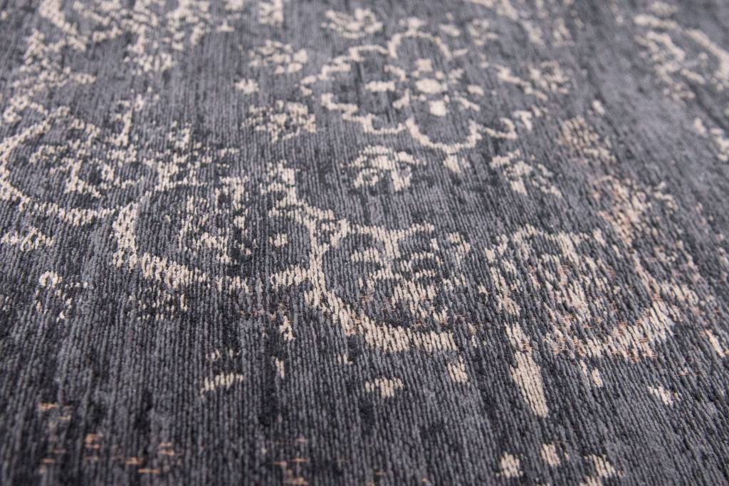 Vintage Style Mineral Black tapijt | Maat: 200 × 280 cm