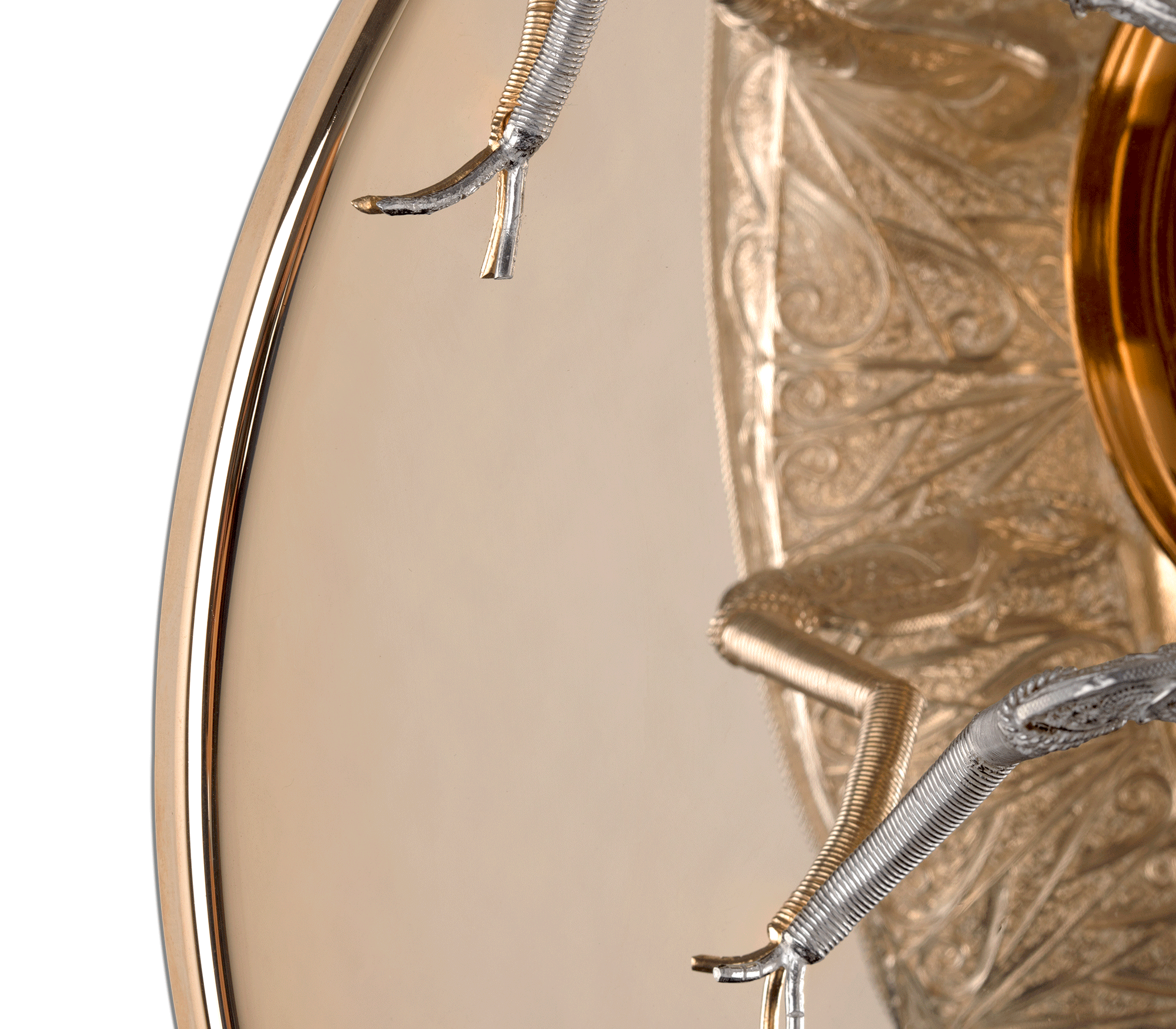 Filigree Scarab wandlamp