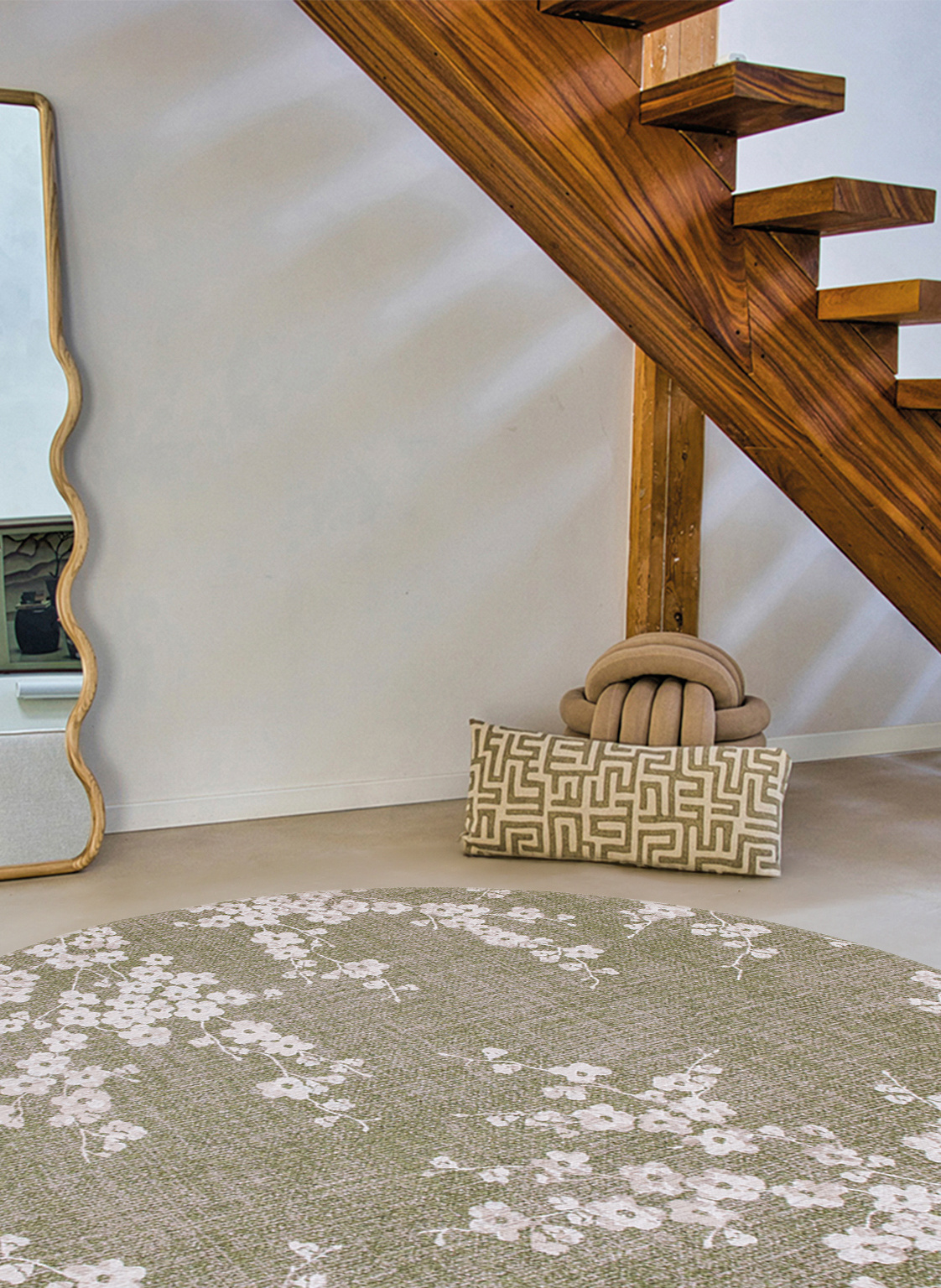 Wet Garden rond tapijt | Maat: Ø 240 cm