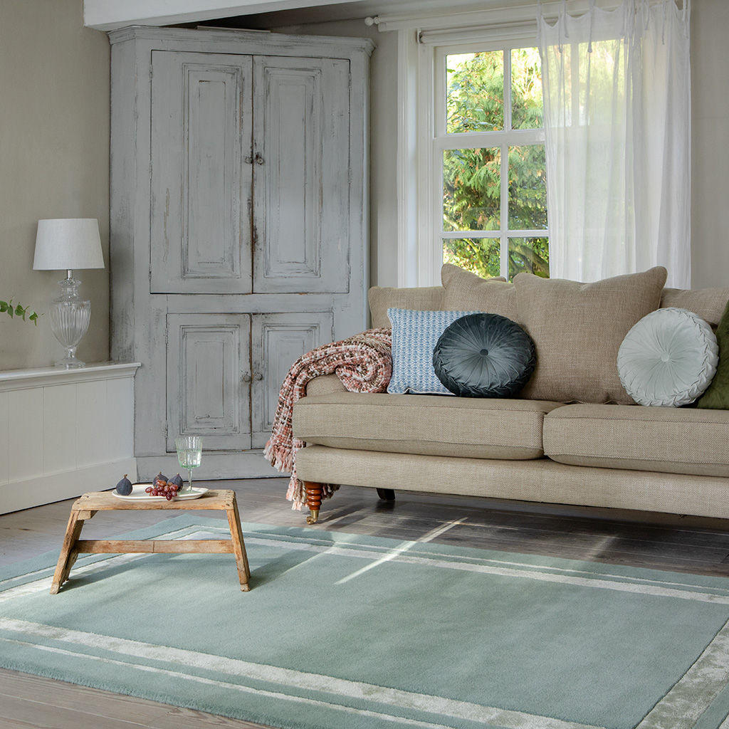 Redbrook-duck egg tapijt | Maat: 140 × 200 cm