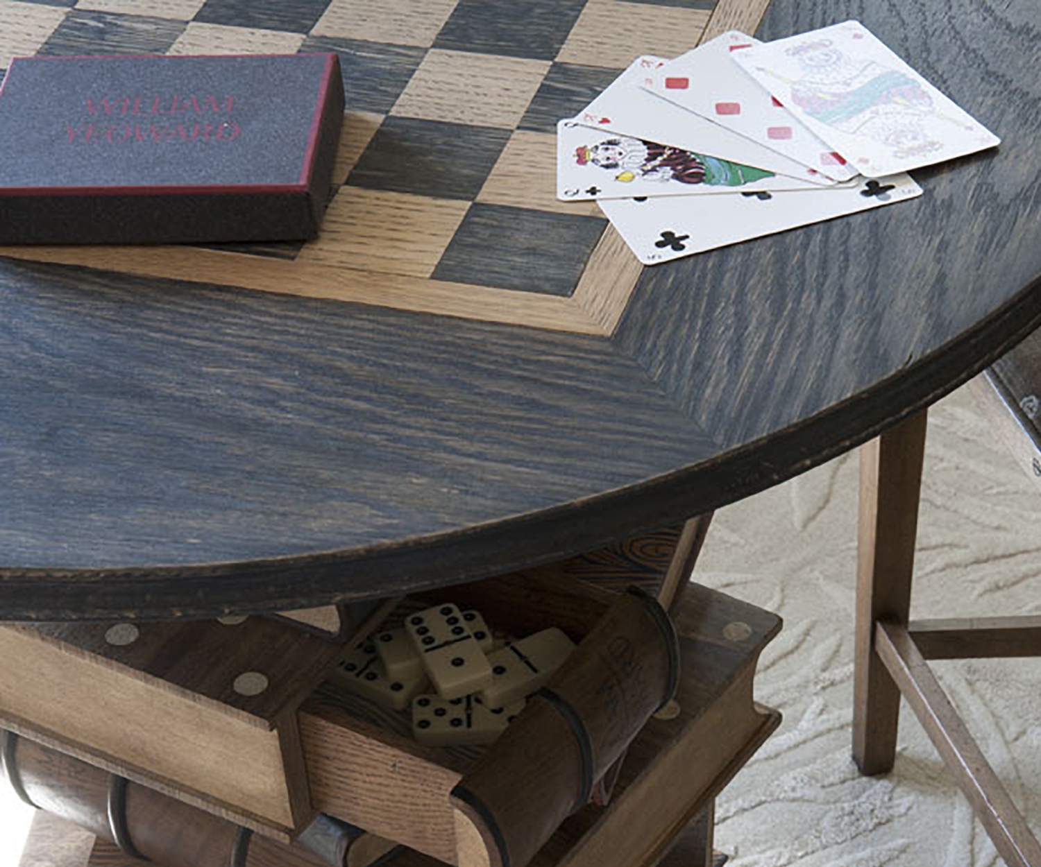 Tenbury Navy Oak speltafel