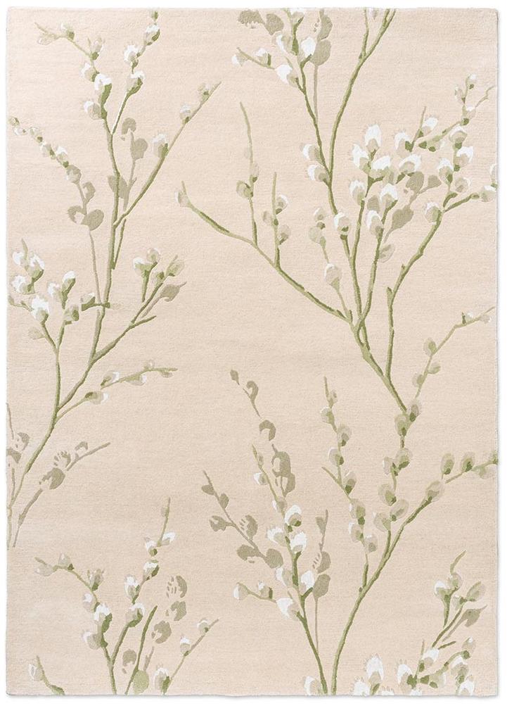 Pussy willow haaggroen tapijt | Maat: 170 × 240 cm