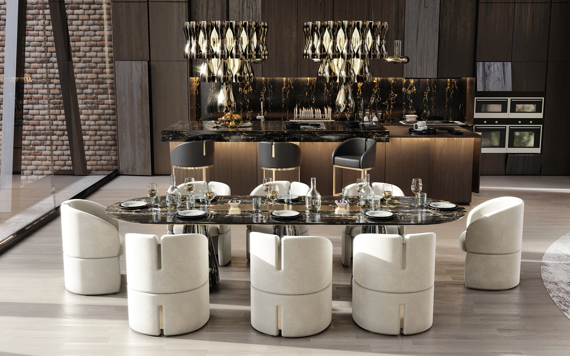 Crown kroonluchter hanglamp - 6