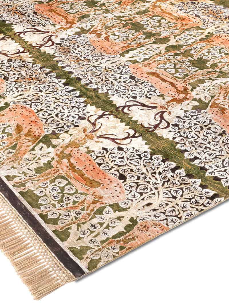 Deer handgeweven tapijt | Maat: 300 × 400 cm