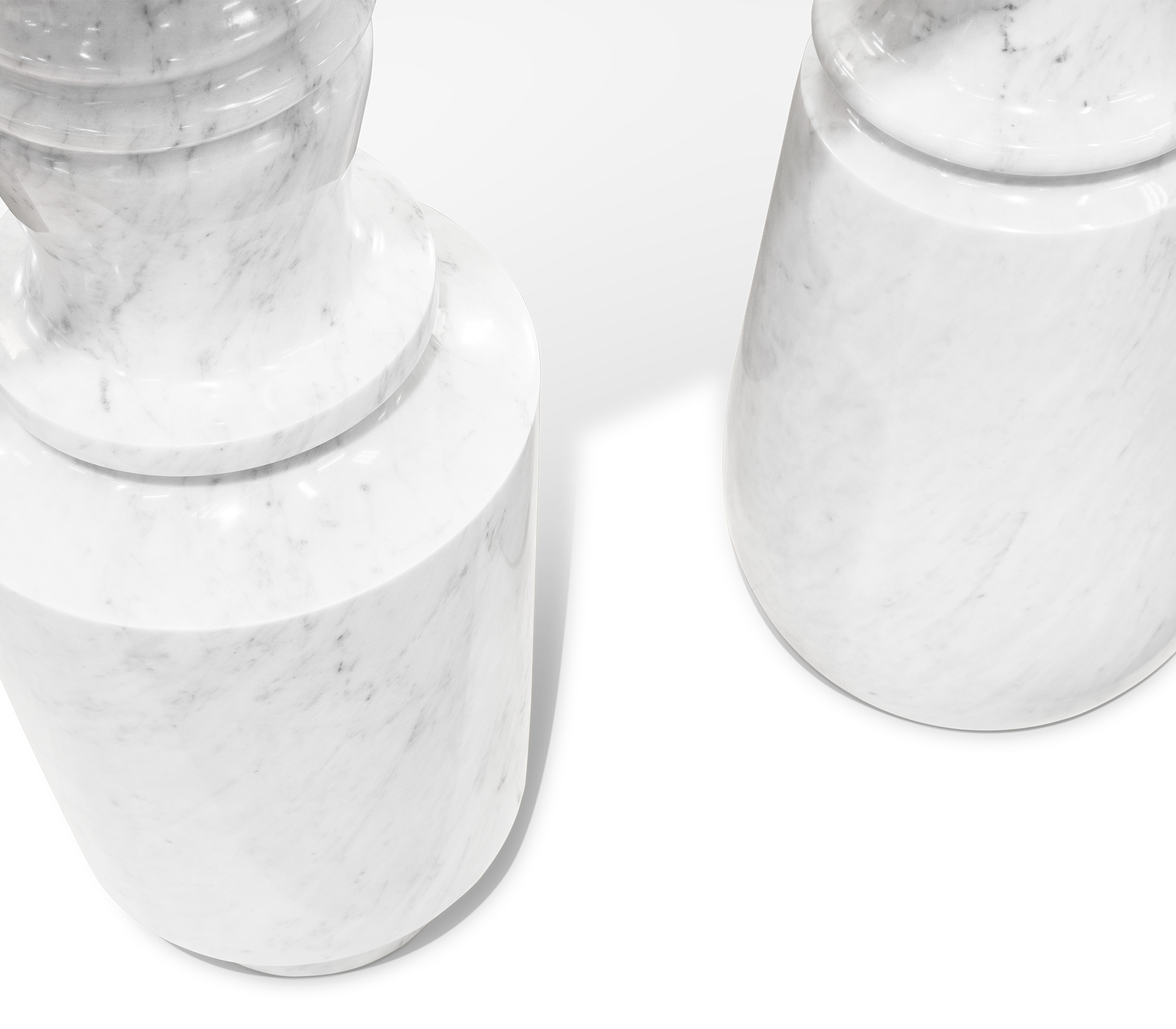 Obsidian Carrara console