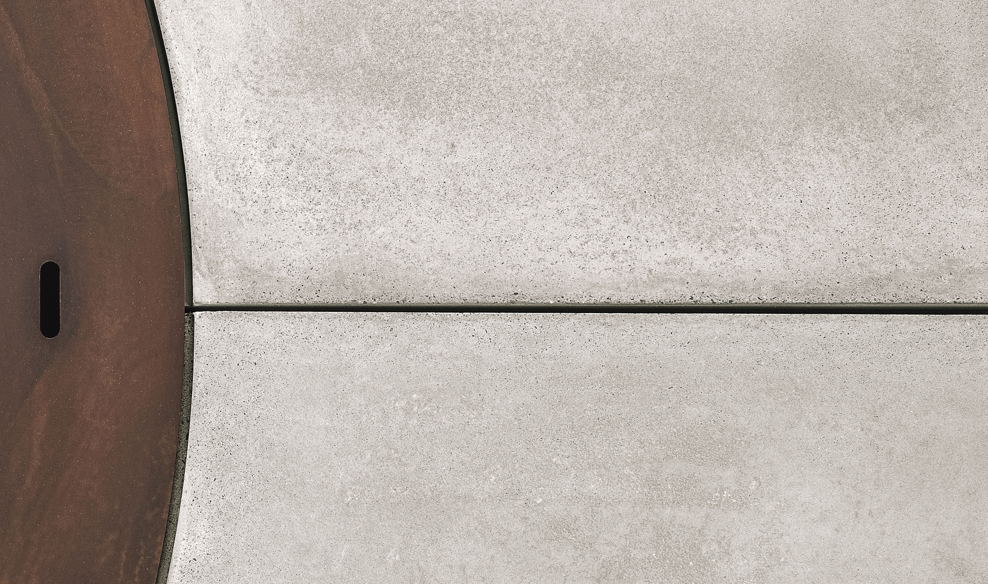 Ercole betonnen vuurschaal | Afwerking: Wit | Afmetingen: Ø 150 cm