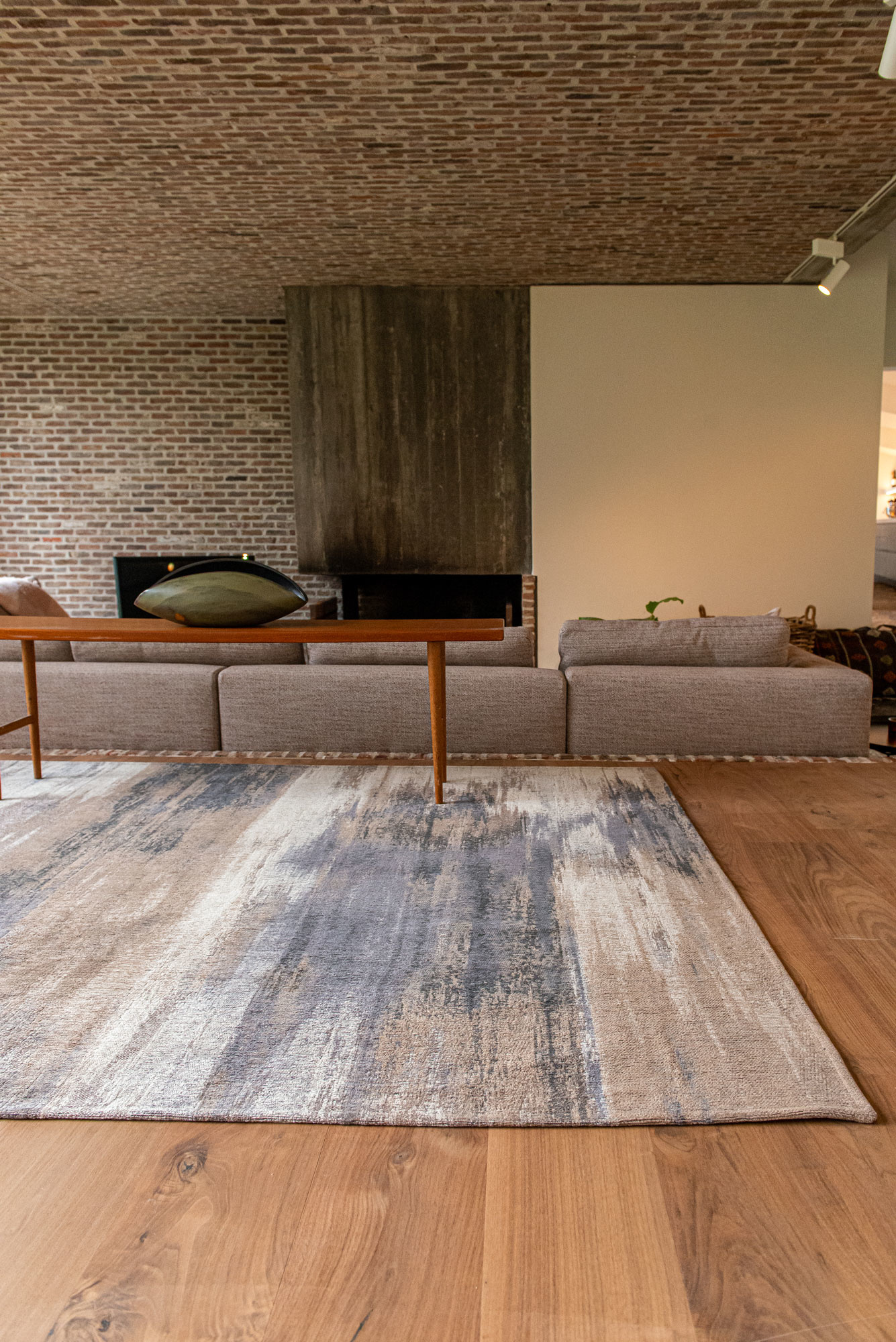 Giverny Beige tapijt | Maat: 280 × 390 cm