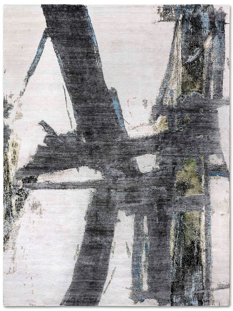Green Rust handgeweven tapijt | Maat: 274 × 365 cm