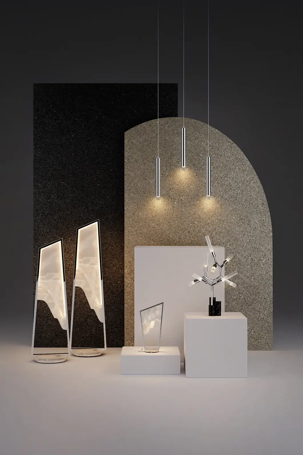 Cascade kleine hanglamp