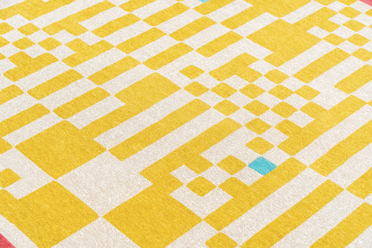 Chess Cupcake vloerkleed | Maat: 200 × 280 cm