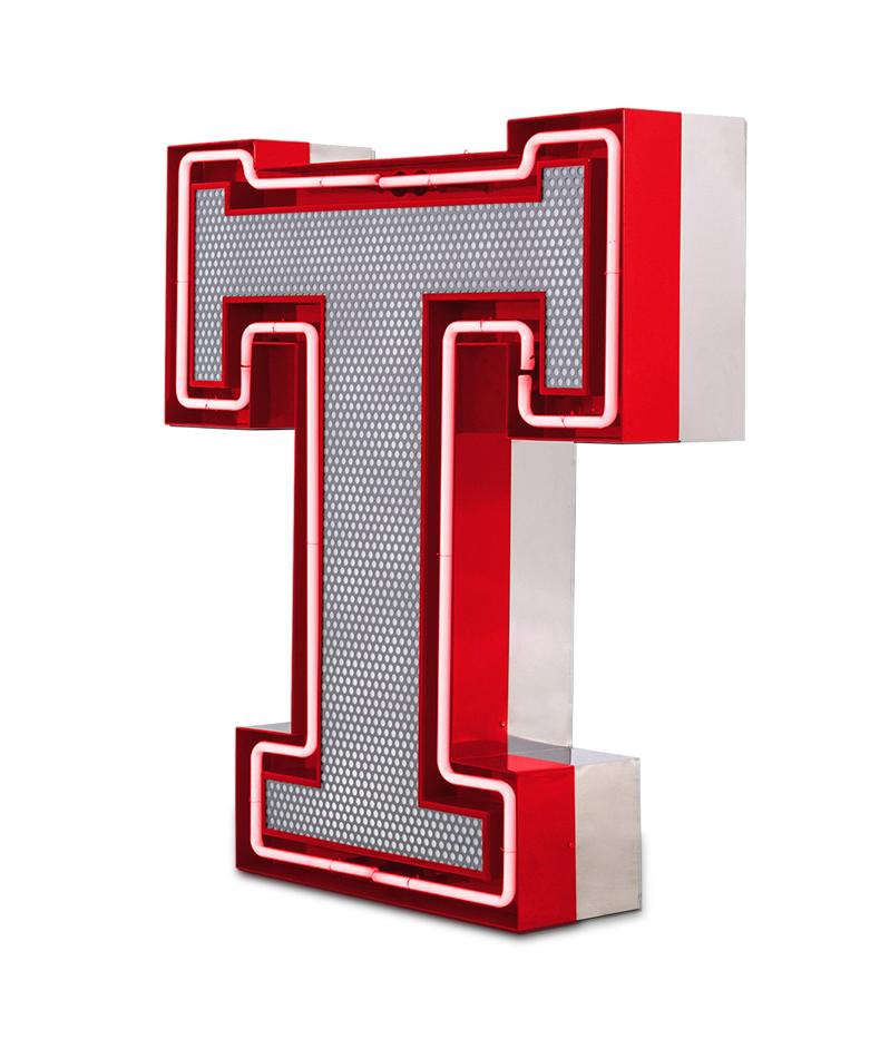 Timeless Letter T lamp