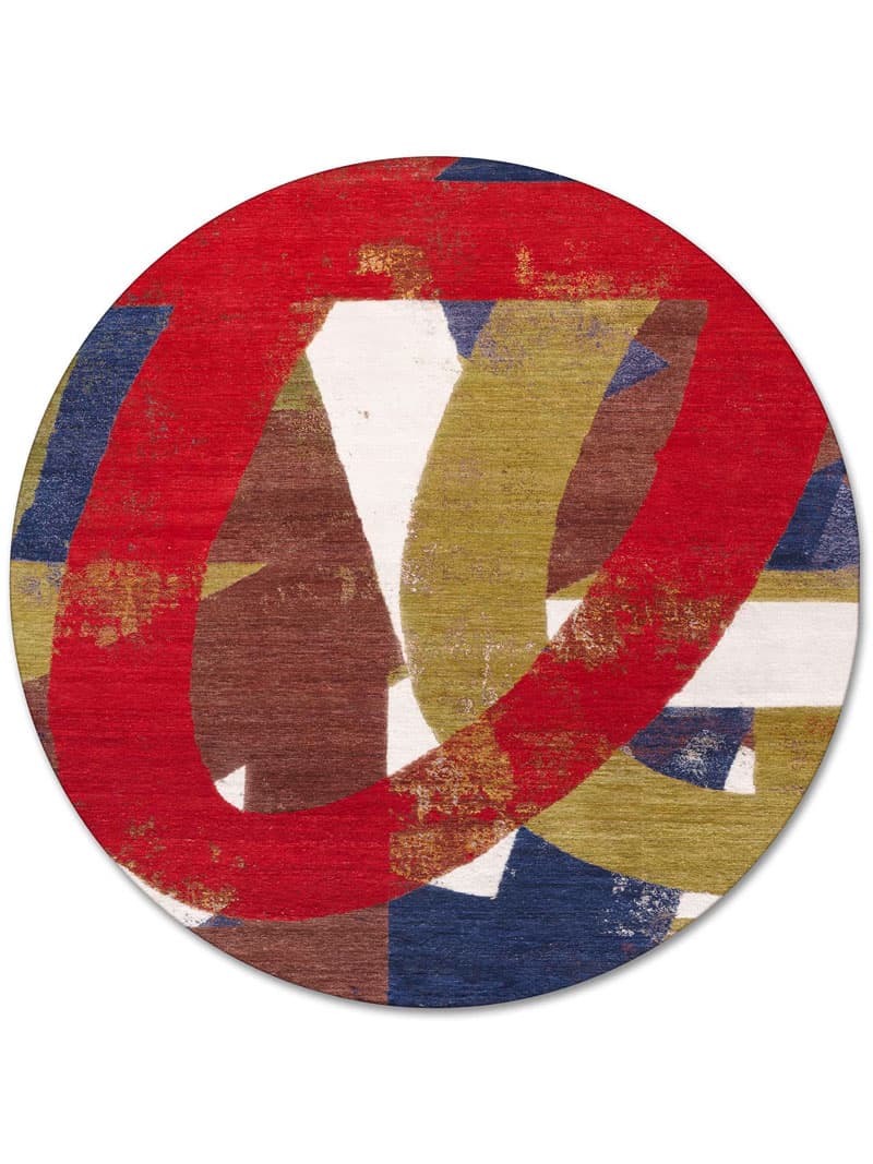 Rond Original handgeweven vloerkleed