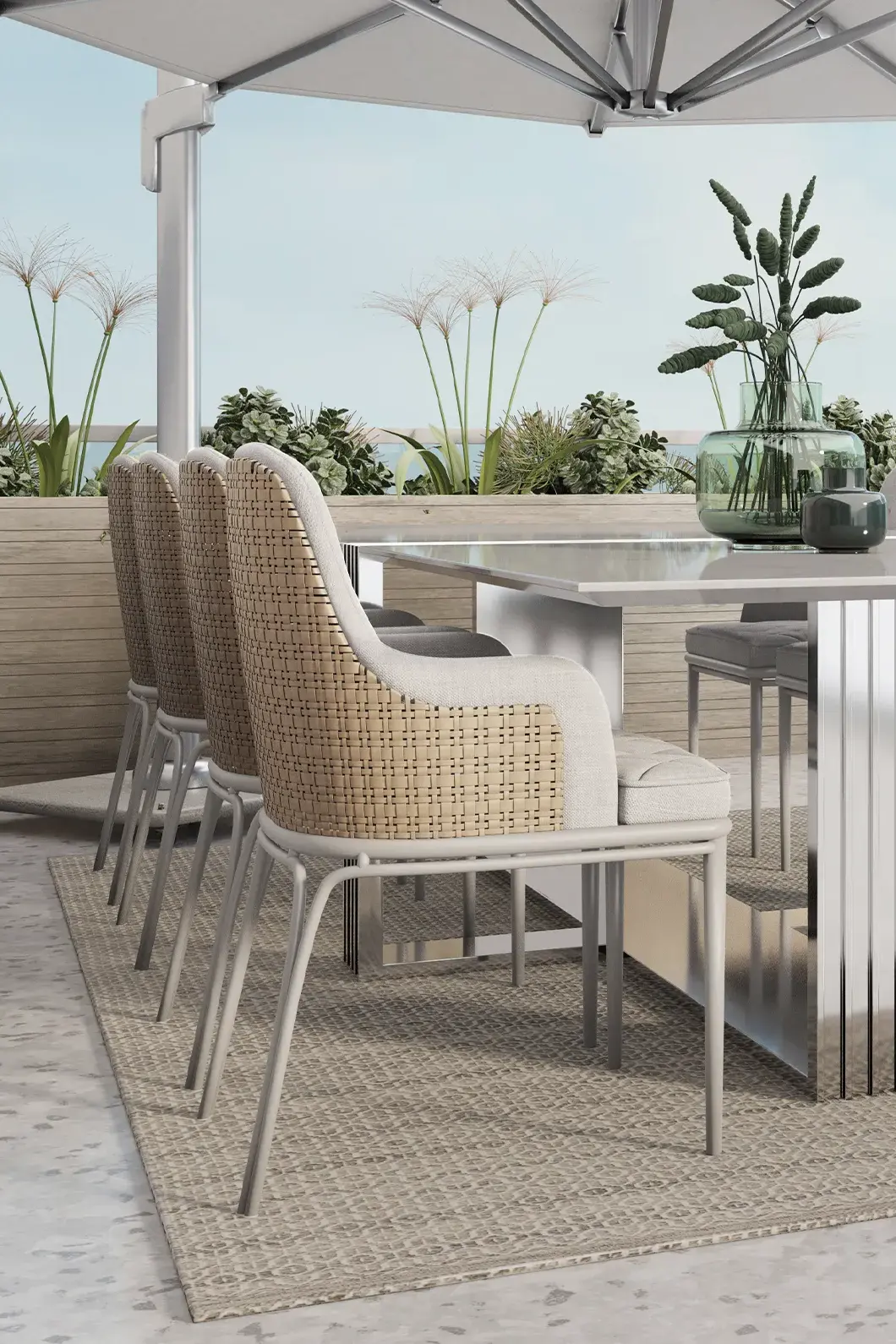 Regal houten tuinstoel - 1