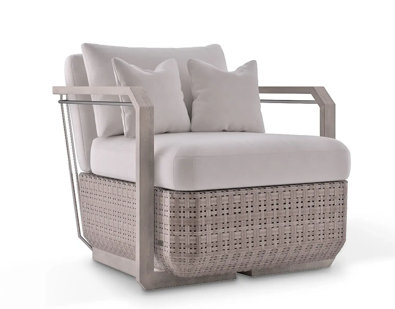 Heritage houten tuinfauteuil