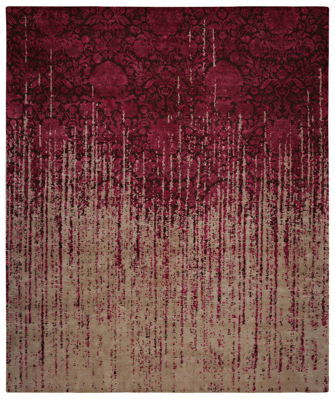 Verona vendetta rood tapijt | Maat: 200 × 300 cm