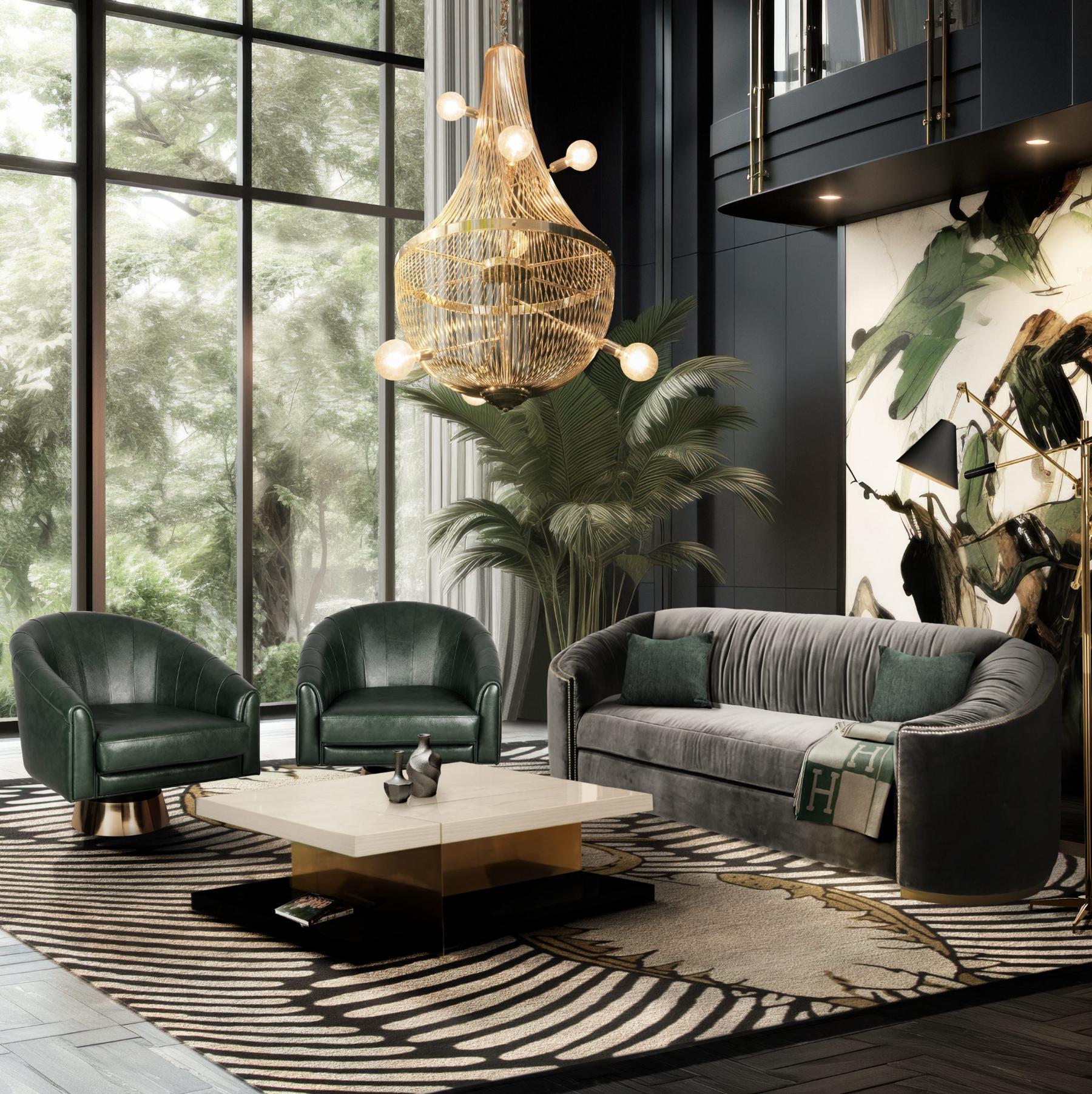 Premium comfort rode gebogen bank - 3