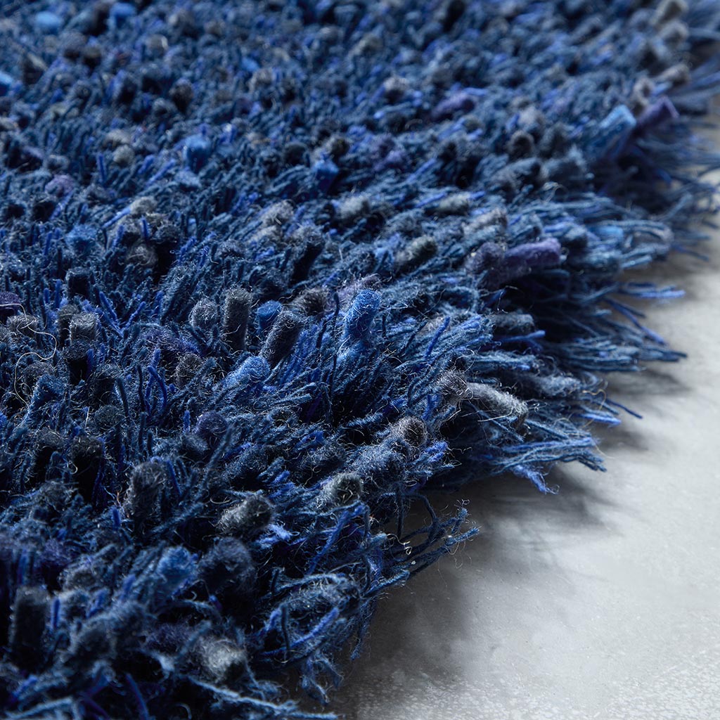 Sprout Cobalt Eclipse vloerkleed | Maat: 250 × 350 cm