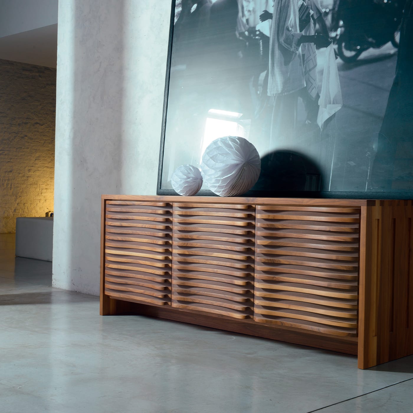 Sinuo bruin dressoir