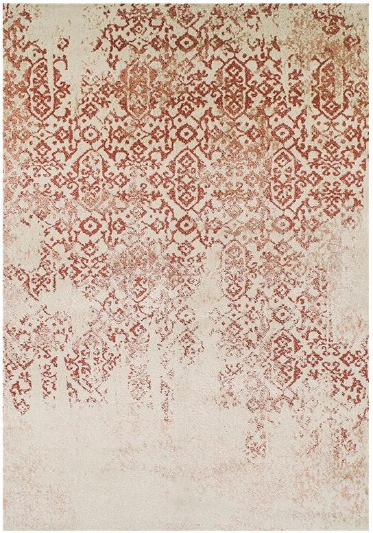Antique Red / Beige tapijt | Maat: 160 × 235 cm