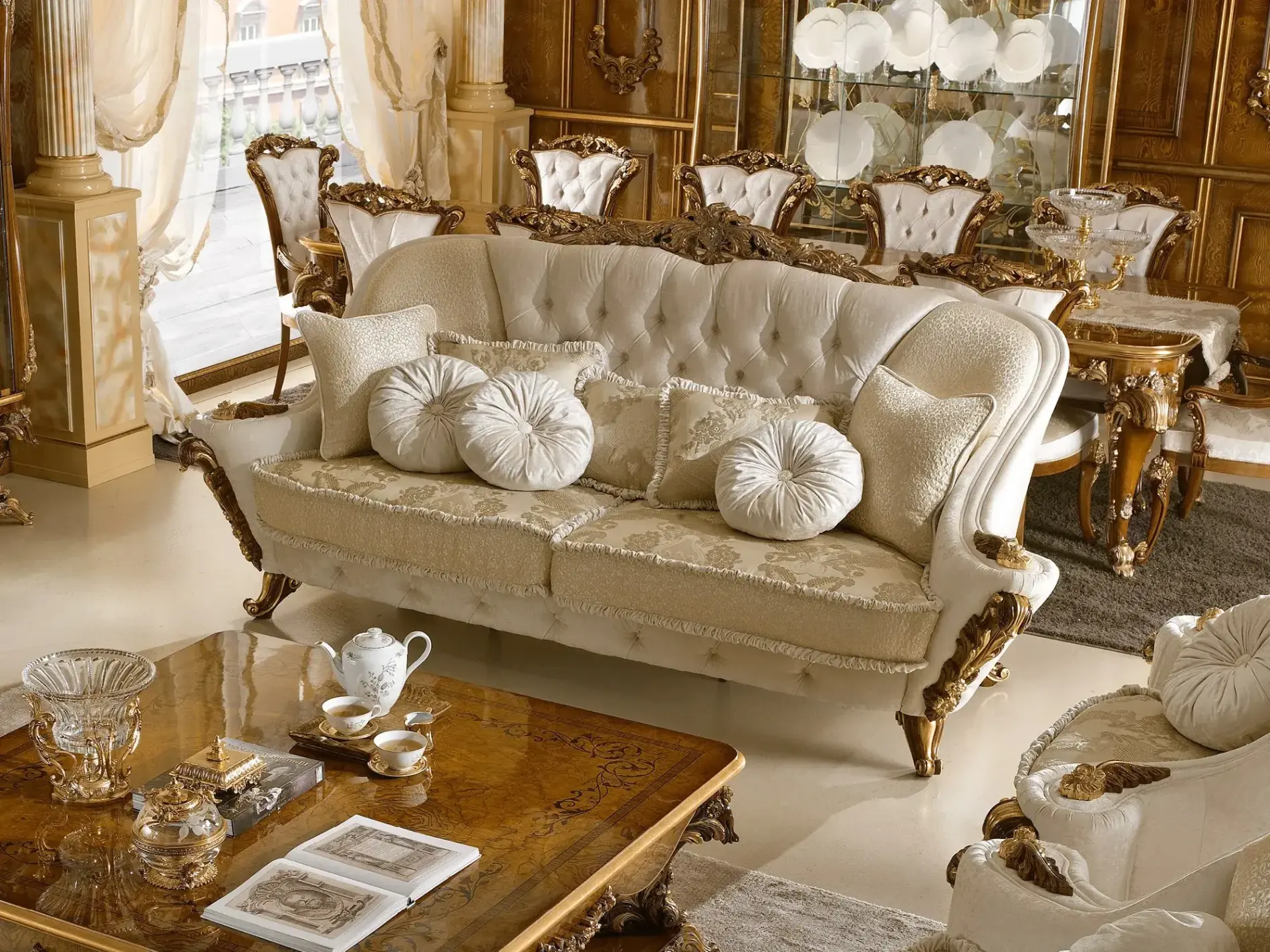 Dolcevita Italiaanse bank | Configuratie: 3-zits