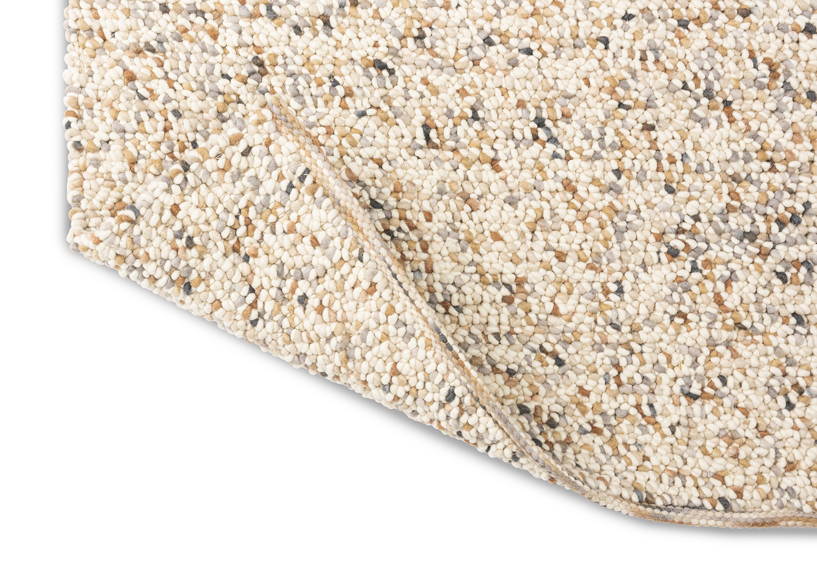 Pebble naturel zand tapijt | Maat: 250 × 350 cm
