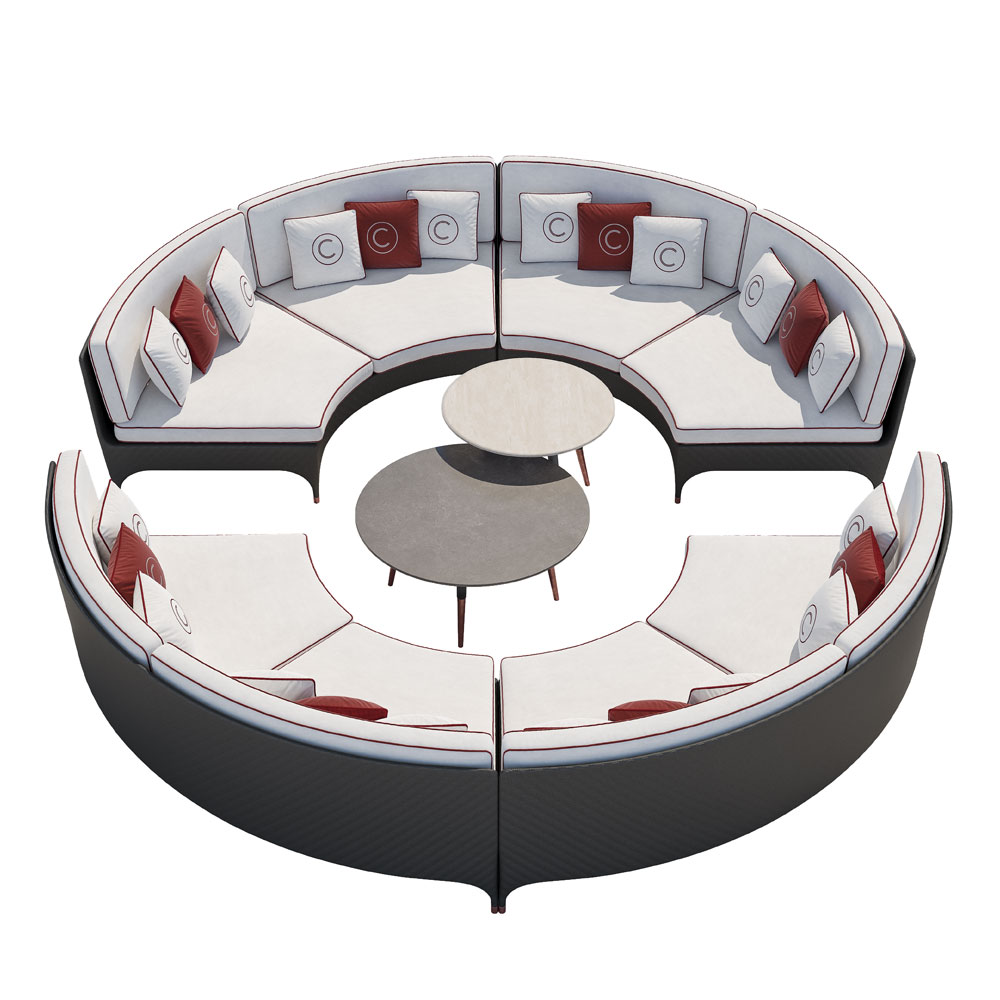 Modulaire tuinsofa