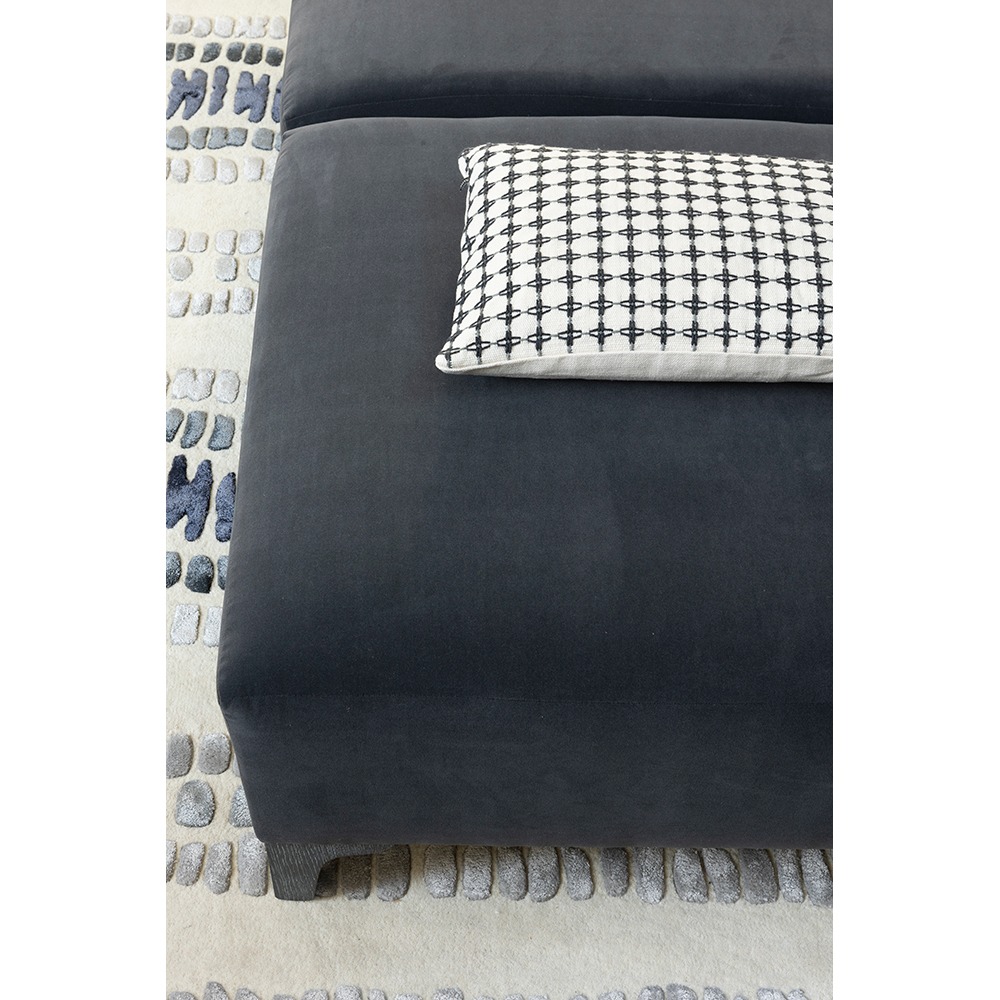 Maliana Noir 50 × 35 kussen