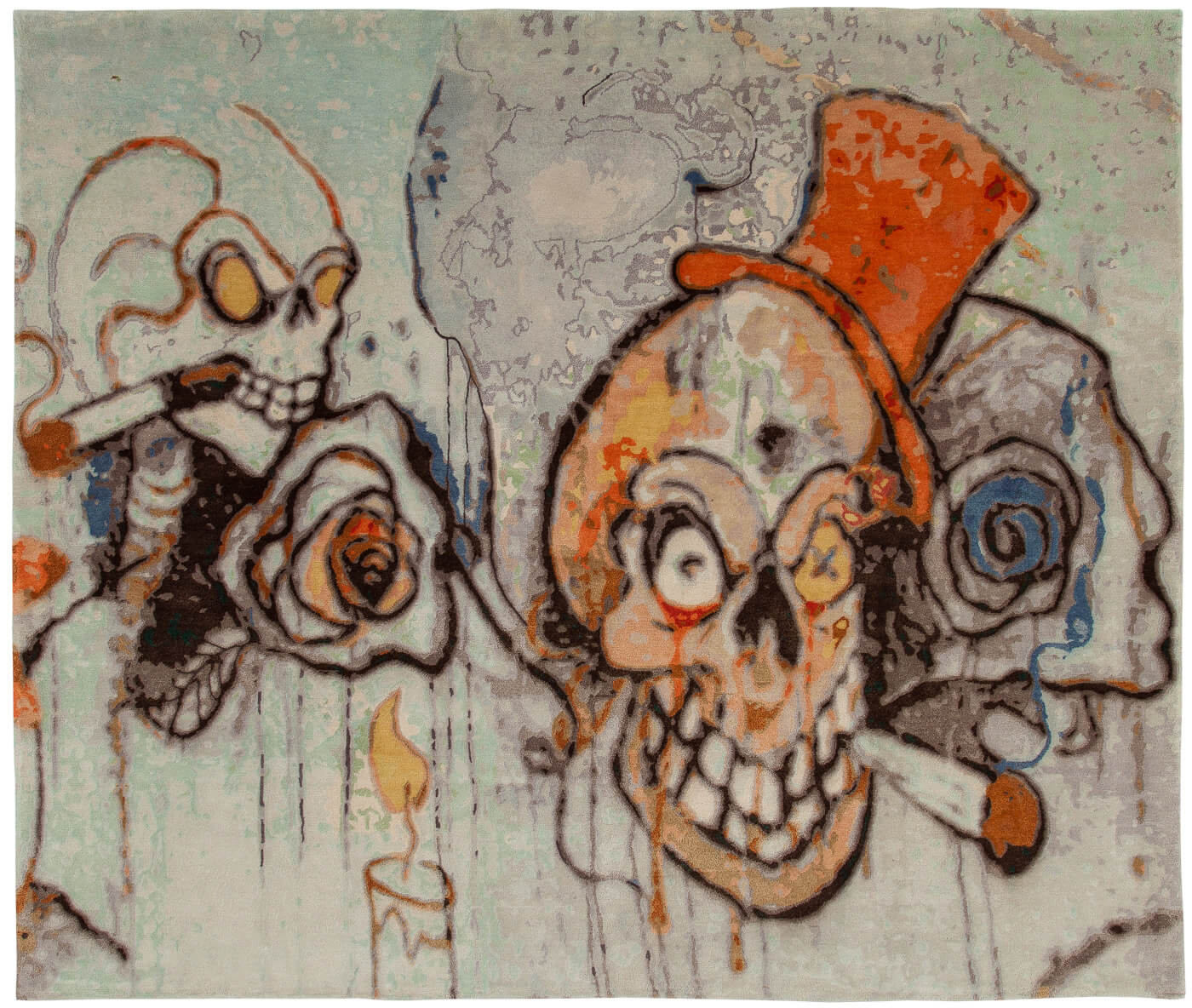 Clowns 1 tapijt | Maat: 250 × 300 cm