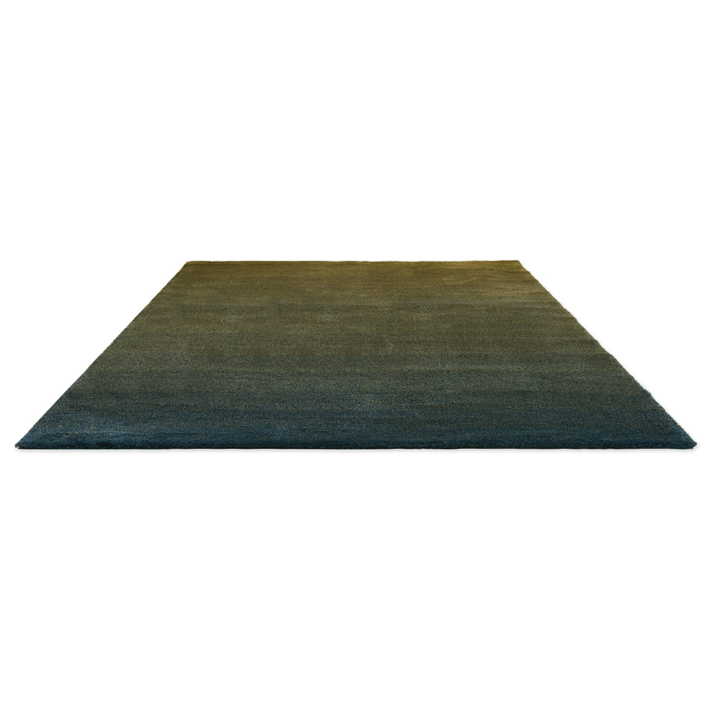Shade low messing/indigo tapijt | Maat: 200 × 300 cm