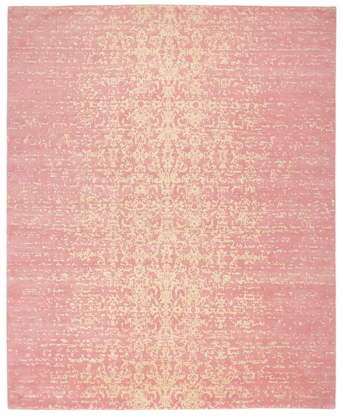 Milano stomped roze tapijt | Maat: 250 × 300 cm