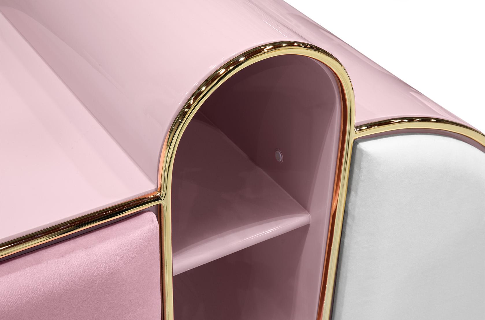 Candy Coated ladekast met drie laden