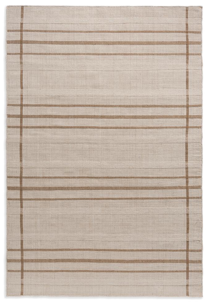 Zona sesam lijn outdoor tapijt | Maat: 250 × 350 cm