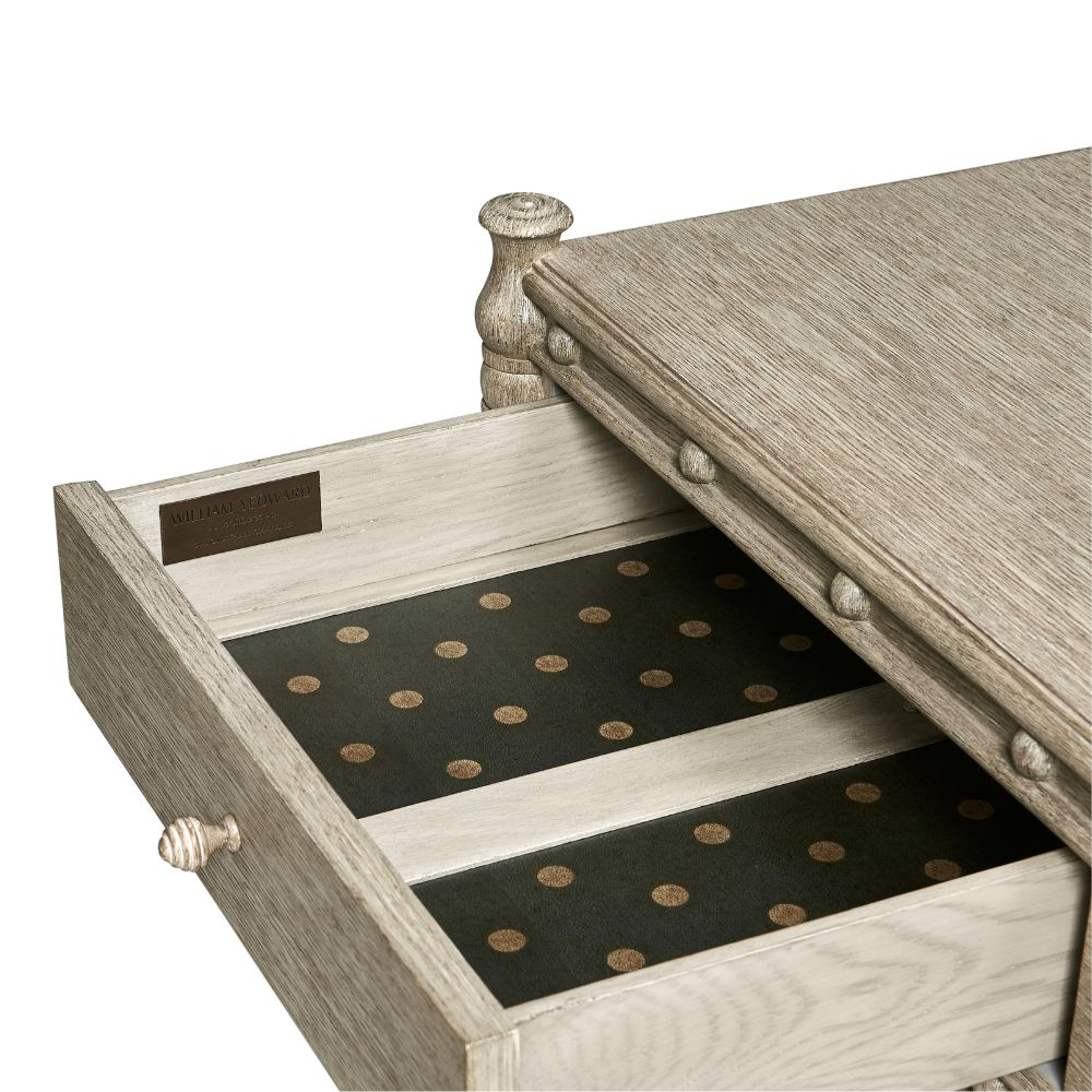 Morris Greyed Oak console