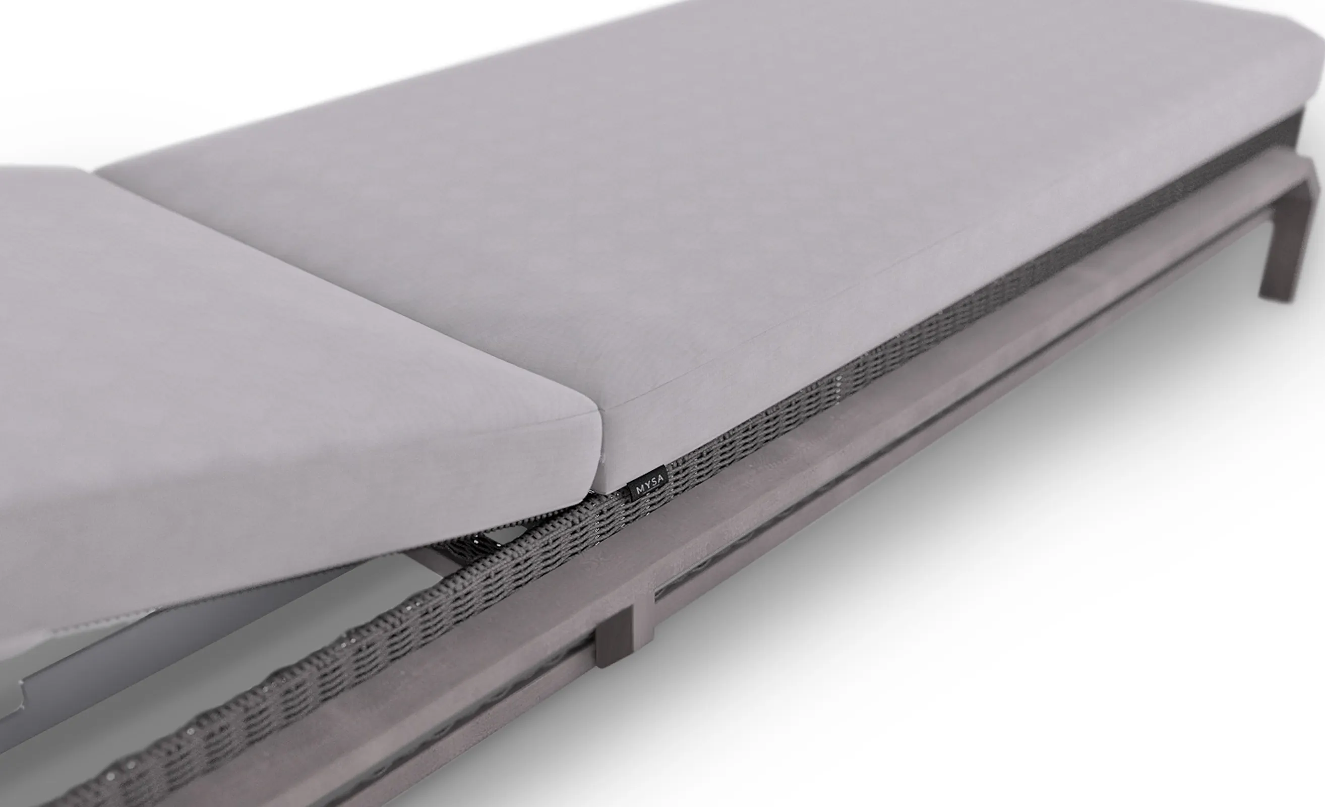 Heritage grijze tuinligstoel