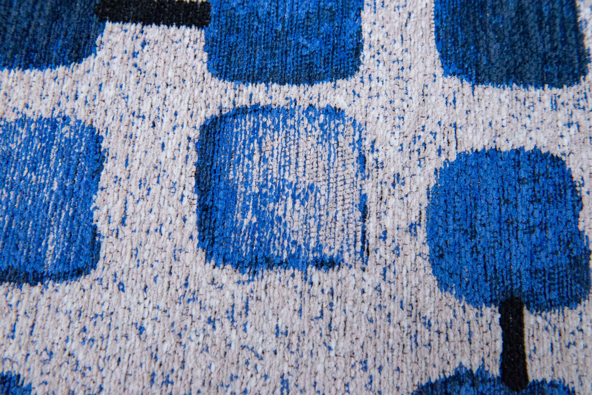 Amparo Blues tapijt | Maat: 80 × 150 cm