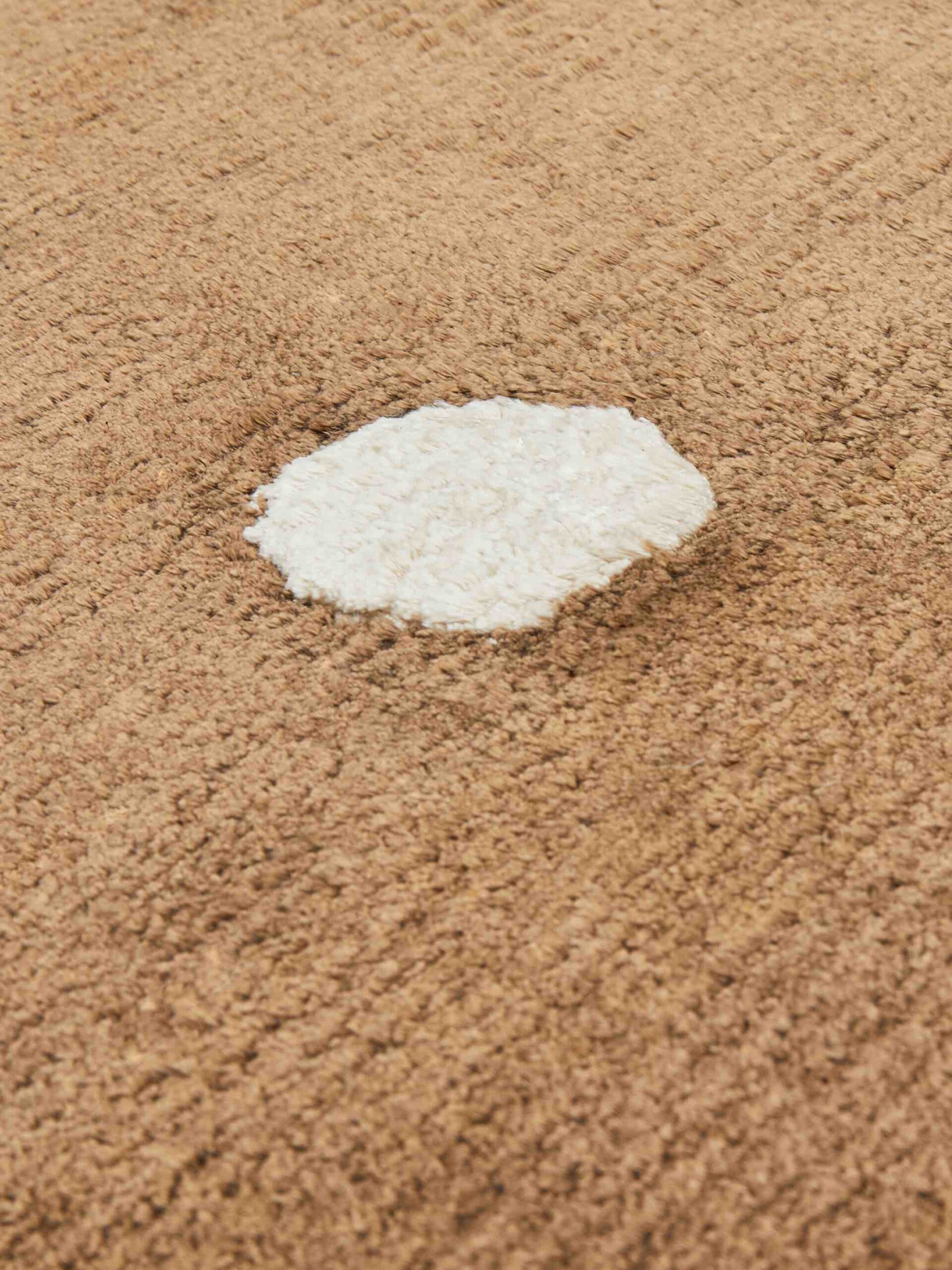 Punti bruin handgeweven vloerkleed