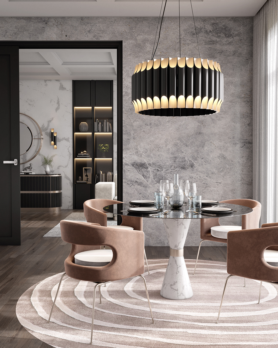 Bold ronde hanglamp - 3