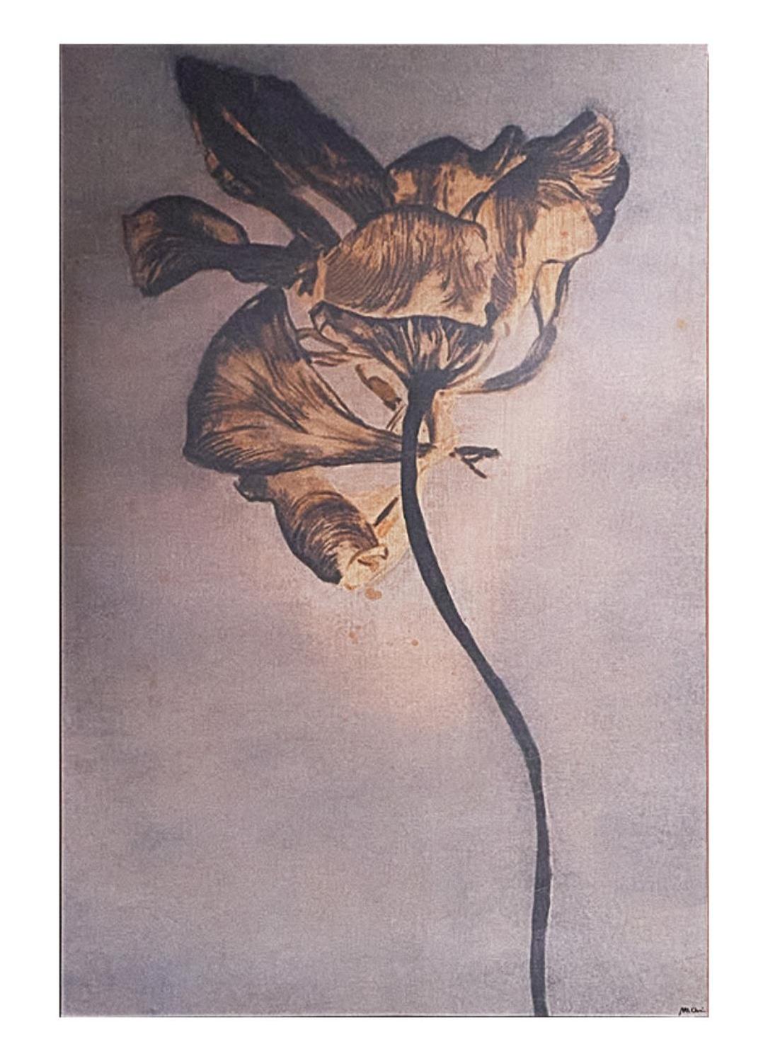 Yellow Flower wandschilderij