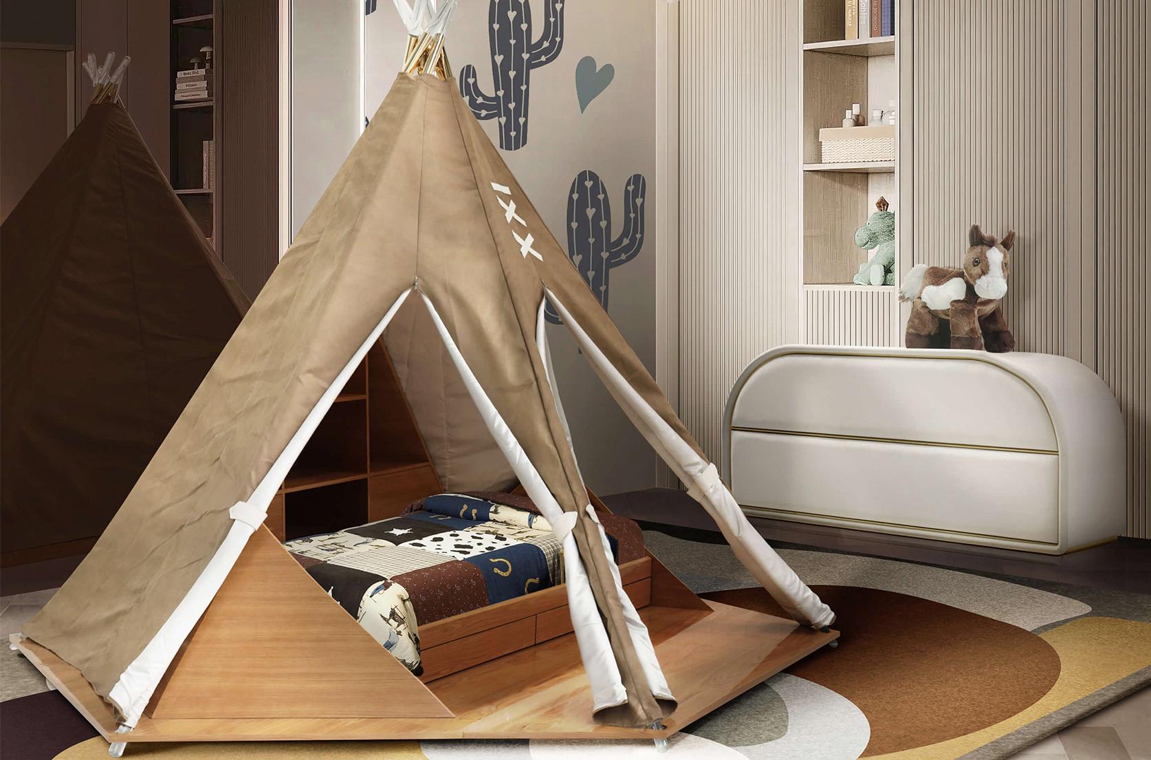 Tribal Hideout kinderbed