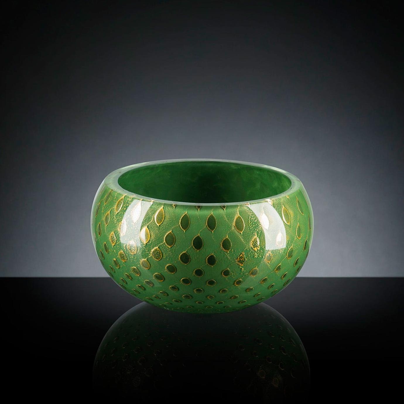 Mocenigo donkergroen-gouden schaal