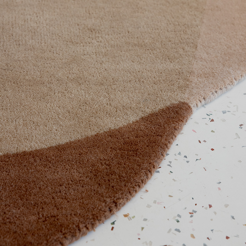 Element moore karamel tapijt | Maat: 160 × 175 cm Element moore karamel tapijt | Maat: 160 × 175 cm