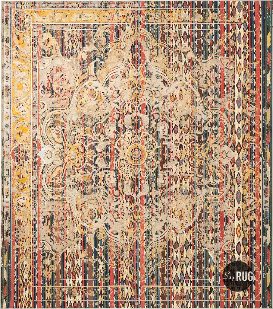 Crazy World Limited Edition tapijt | Maat: 400 × 500 cm