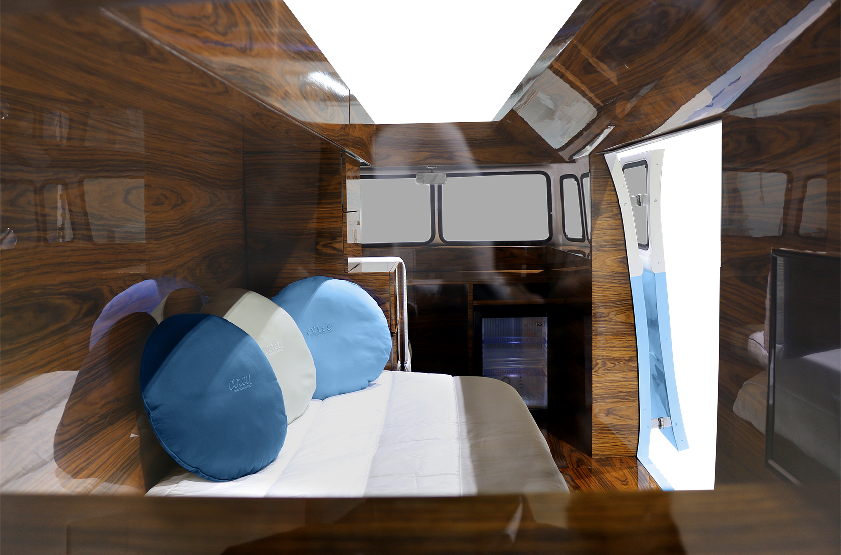 Traveler's Caravan Blue slaapkamerset