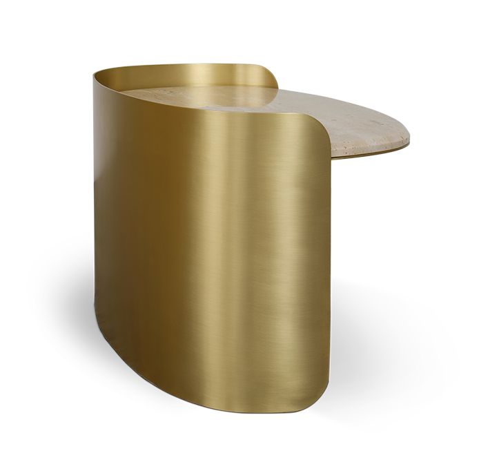 Franklin Scott ovale bijzettafel