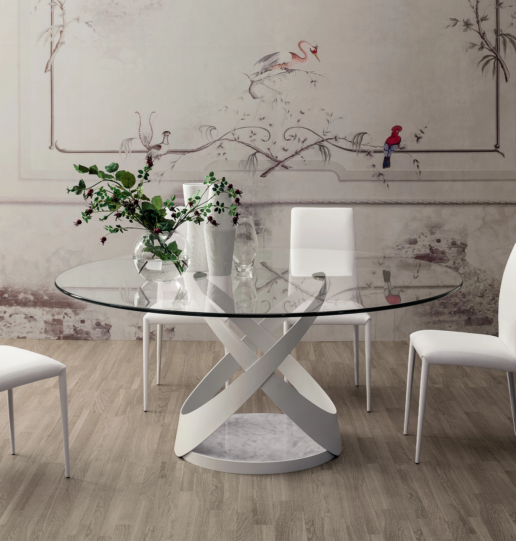 Capri ovale eettafel