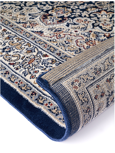 Oosters Blue machinaal geweven tapijt | Maat: 200 × 290 cm